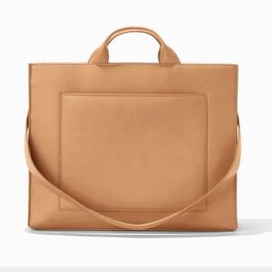 Dagne Dover Daily Tote medium color pinto neutral work laptop tablet bag purse